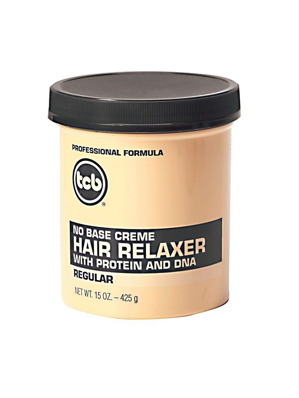 TCB No Base Creme Hair Relaxer Regular 15oz