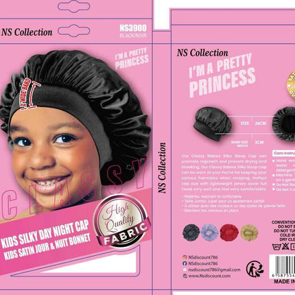 KIDS Satin JOUR & NUIT Bonnet NS collection