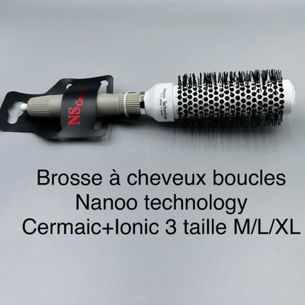 Brosse Ronde Thermique Blanche