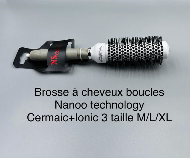 Brosse Ronde Thermique Blanche