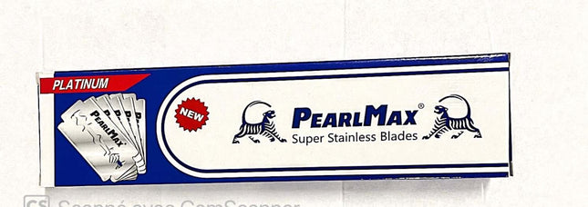Lames de rasoir en acier inoxydable PearlMax