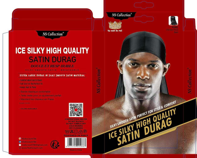 Ice Silky High Quality Satin Durag