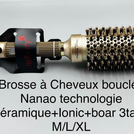 brosse à cheveux à 9 rangs NS collection