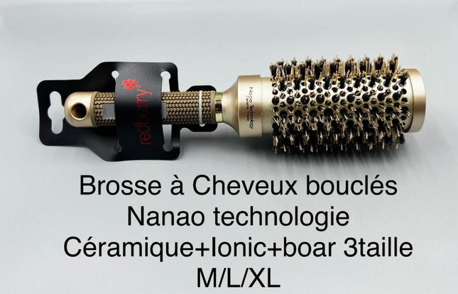 brosse à cheveux à 9 rangs NS collection