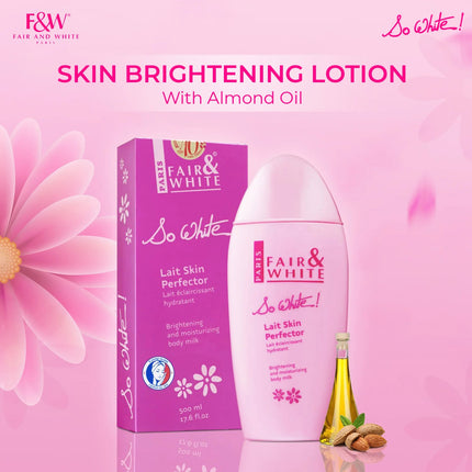 Fair & White So White Lait Skin Perfector 500ml