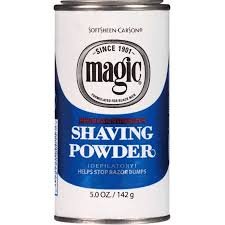 Magic Shaving Powder Blue Label 142g