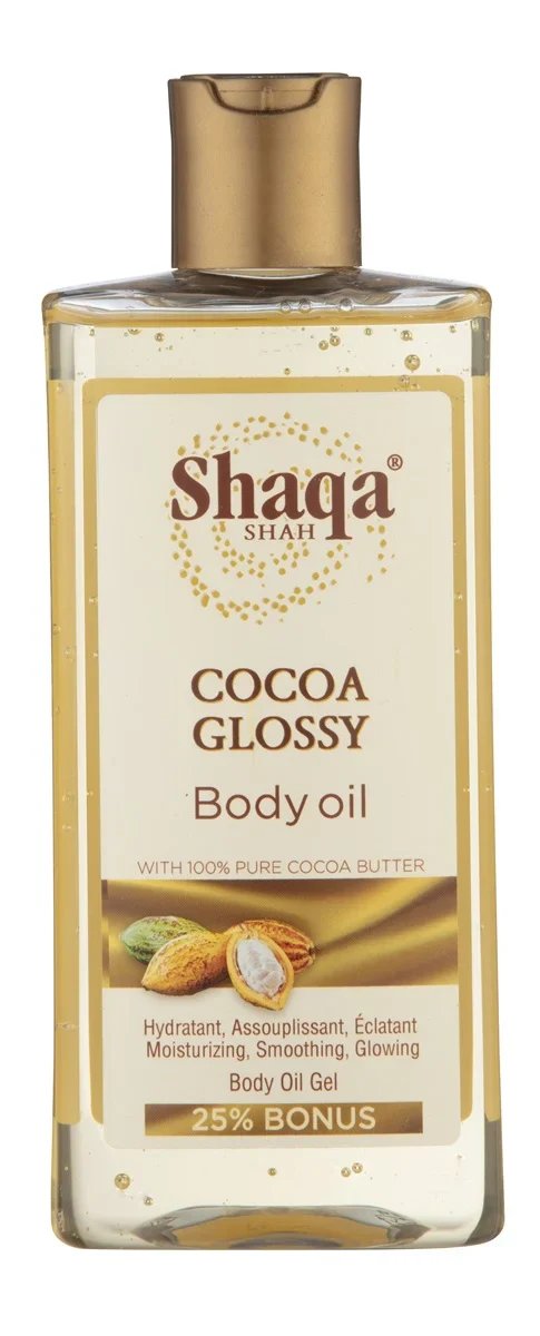 Shaqa Shah Cocoa Glossy Body Oil 250ml