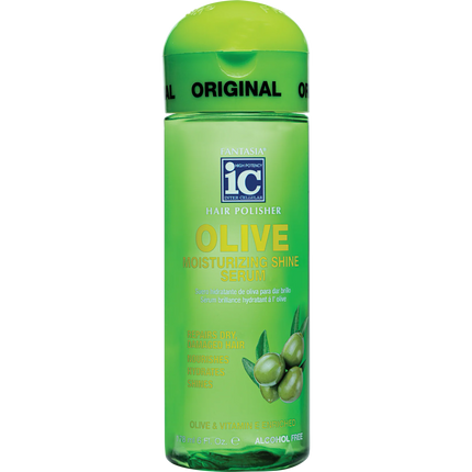 IC Fantasia Hair Polisher Olive Moisturizing Shine Serum 6 oz