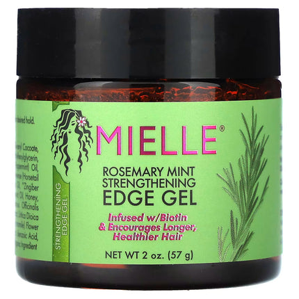 Mielle Rosemary Mint Strengthening Edge Gel 2oz