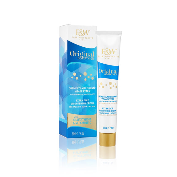 Fair & White Original Glutathion Creme Eclaircissante Visage Xtra 50ml