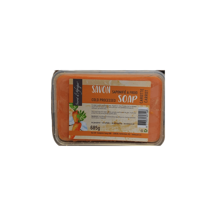Secret dAfrique Soap Carotte Cold Processed 685g