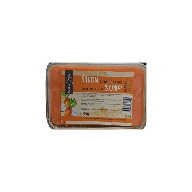 Secret dAfrique Soap Carotte Cold Processed 685g