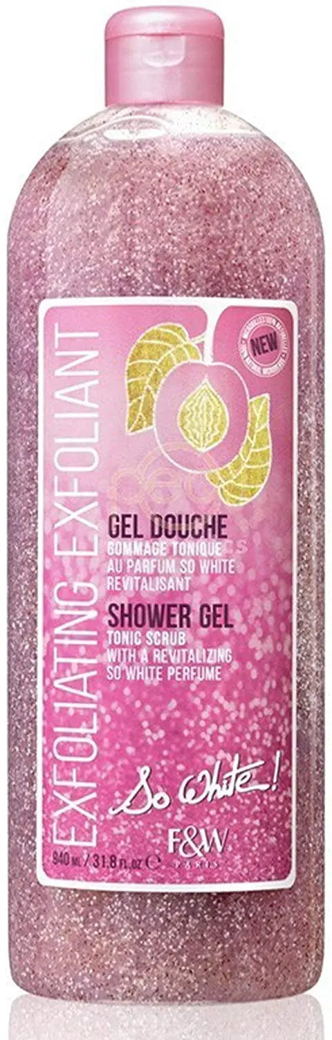 Fair & White So White Gel Douche Exfoliant 940ml