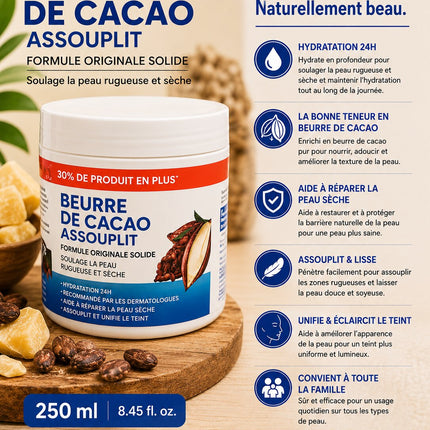 Beurre de Cacao Assouplit 250ml