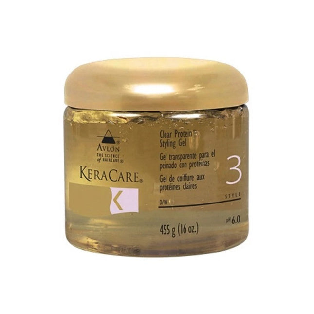 Keracare Protein Styling Gel - Clear 455g