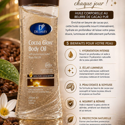 Dr. Davey Cocoa Glow Body Oil 200ml