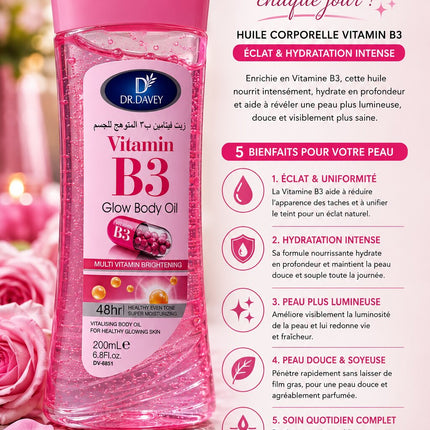 Dr. Davey Vitamine B3 Glow Body Oil 200ml