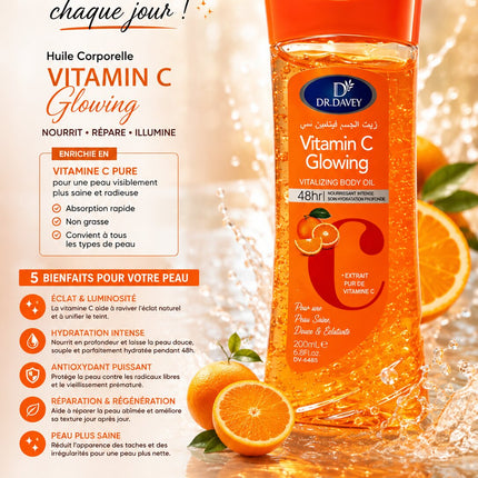 Dr. Davey Vitamine C Glowing Body Oil 200ml