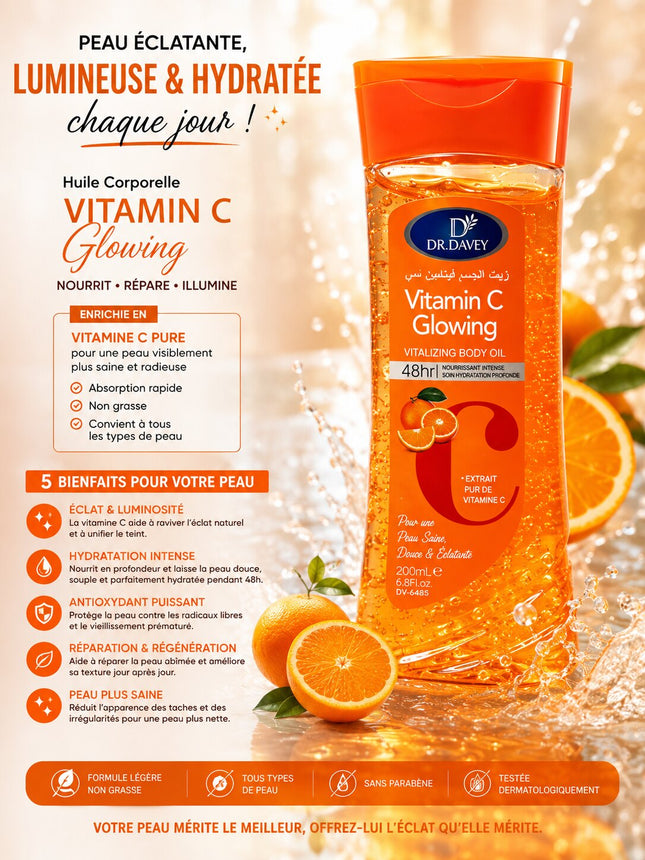 Dr. Davey Vitamine C Glowing Body Oil 200ml