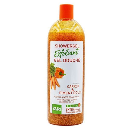 Yari Exfoliant Showergel Carrot & Piment Doux 1000ml