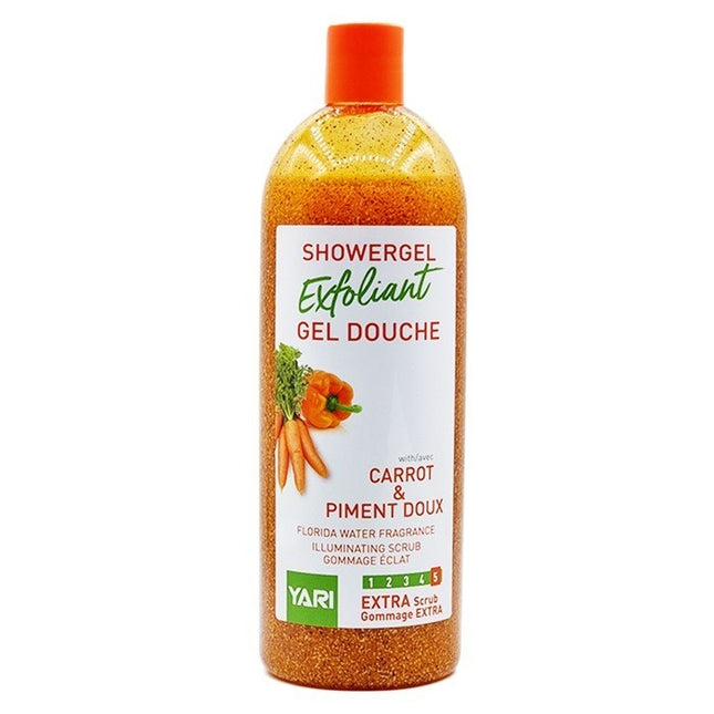 Yari Exfoliant Showergel Carrot & Piment Doux 1000ml
