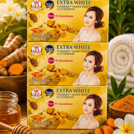 Extra White Turmeric & Honey Soap