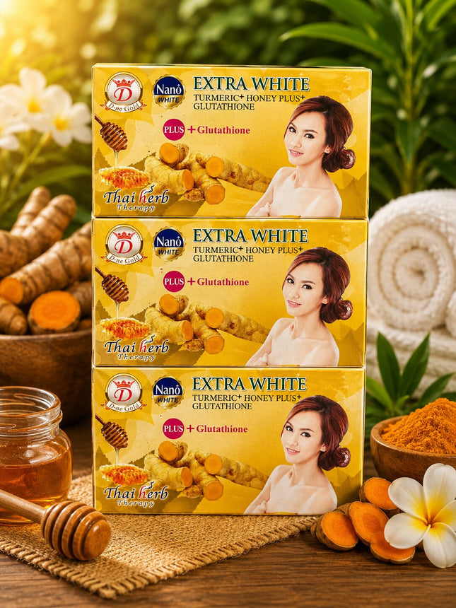 Extra White Turmeric & Honey Soap