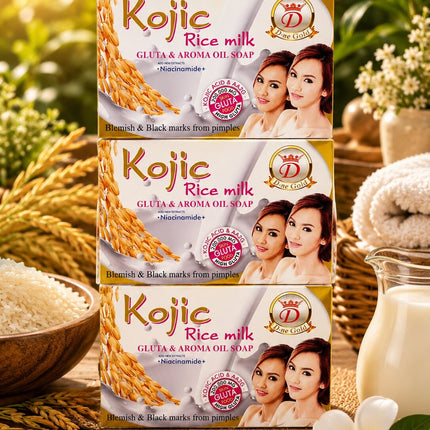 Kojic Rice Milk Argan Oil Soap