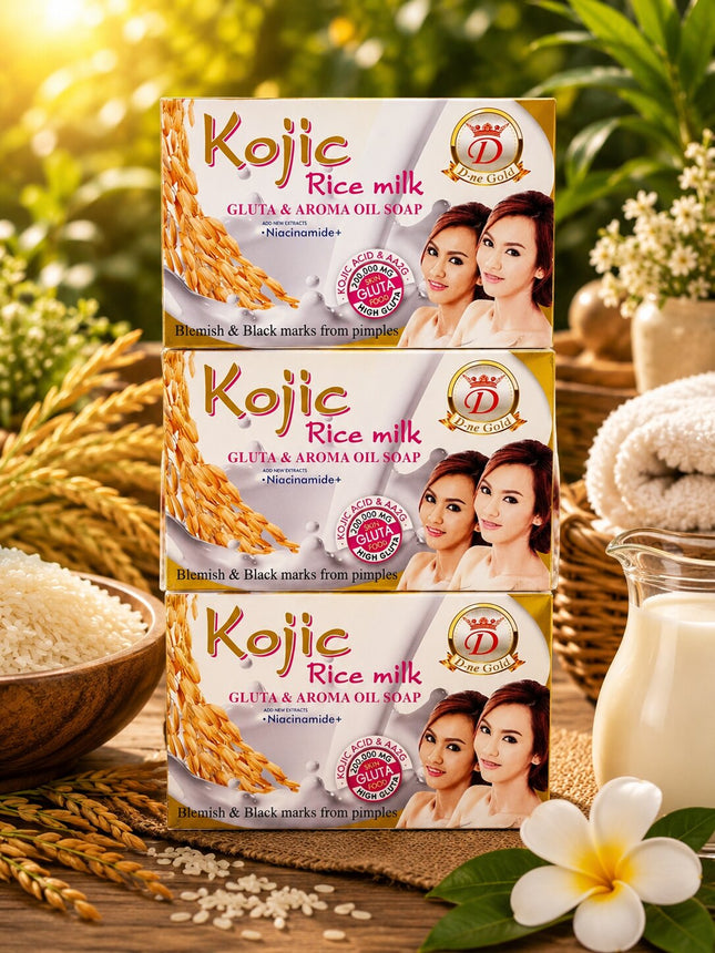 Kojic Rice Milk Argan Oil Soap
