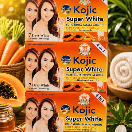 Kojic Super White Papaya Arbutin Soap