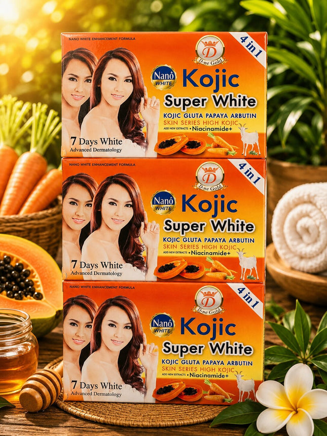 Kojic Super White Papaya Arbutin Soap