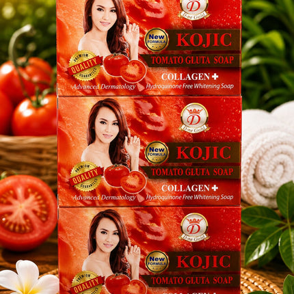 Kojic Tomato Gluta Collagen Soap