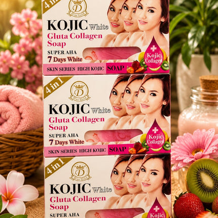 Kojic White Gluta Collagen Soap