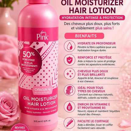 Luster's Pink Oil Moisturizer Hair Lotion 355ml