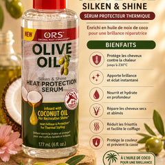 ORS Olive Oil Silken & Shine Heat Protection Serum 177ml