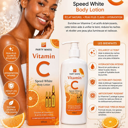 Party White Vitamin C Speed White Body Lotion