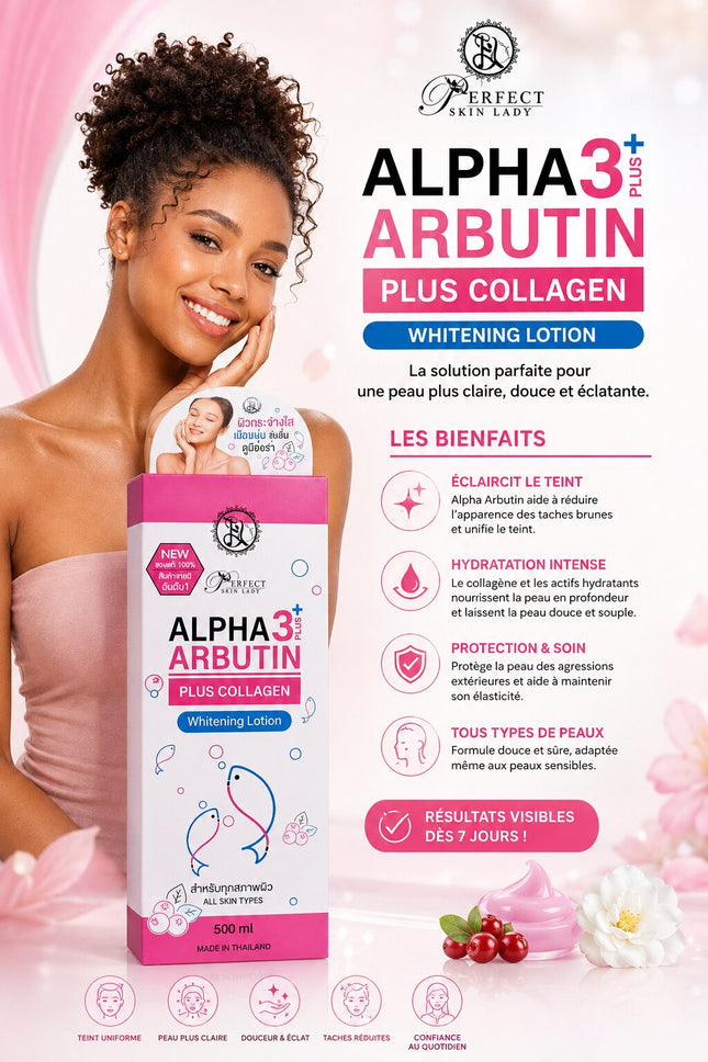 Perfect Beauté Alpha 3+ Arbutin Plus Collagen Whitening Lotion