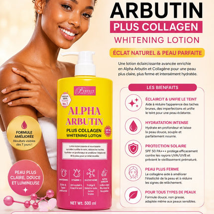 Perfect Beauté Alpha Arbutin Plus Collagen Whitening Lotion 300ml