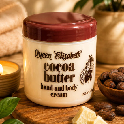 Queen Elisabeth Cocoa Butter Hand & Body Cream