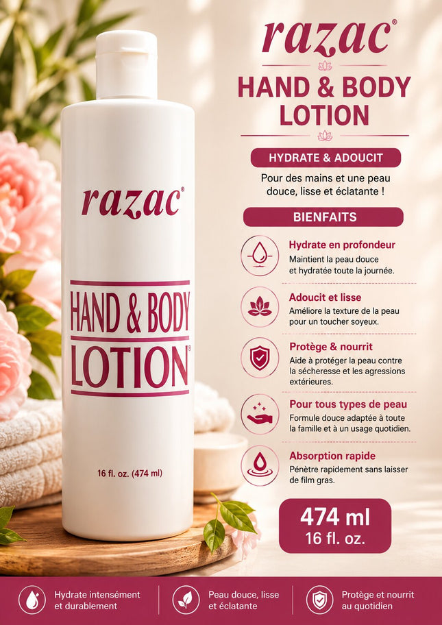 Razac Hand & Body Lotion 474ml