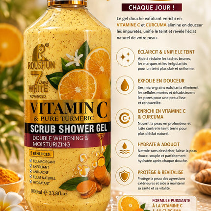 Roushun Vitamine C Scrub Shower Gel 500ml