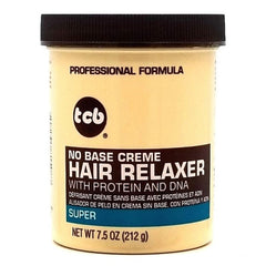 TCB No Base Creme Hair Relaxer Super 7,5oz