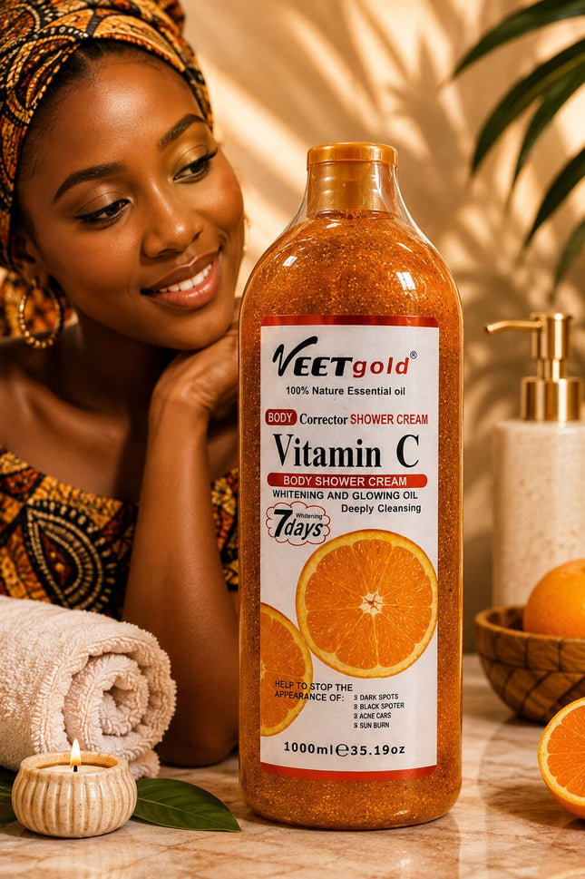 Veetgold Vitamin C Shower Gel 1000ml