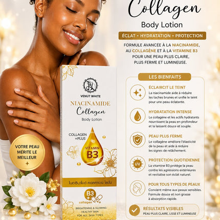 Venut White Niacinamide Collagen Body Lotion