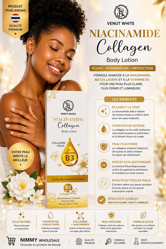 Venut White Niacinamide Collagen Body Lotion