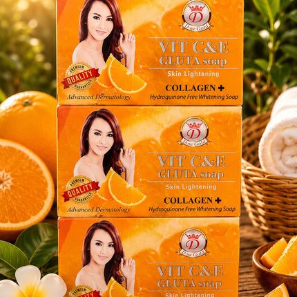 Vit C & E Gluta Collagen Whitening Soap